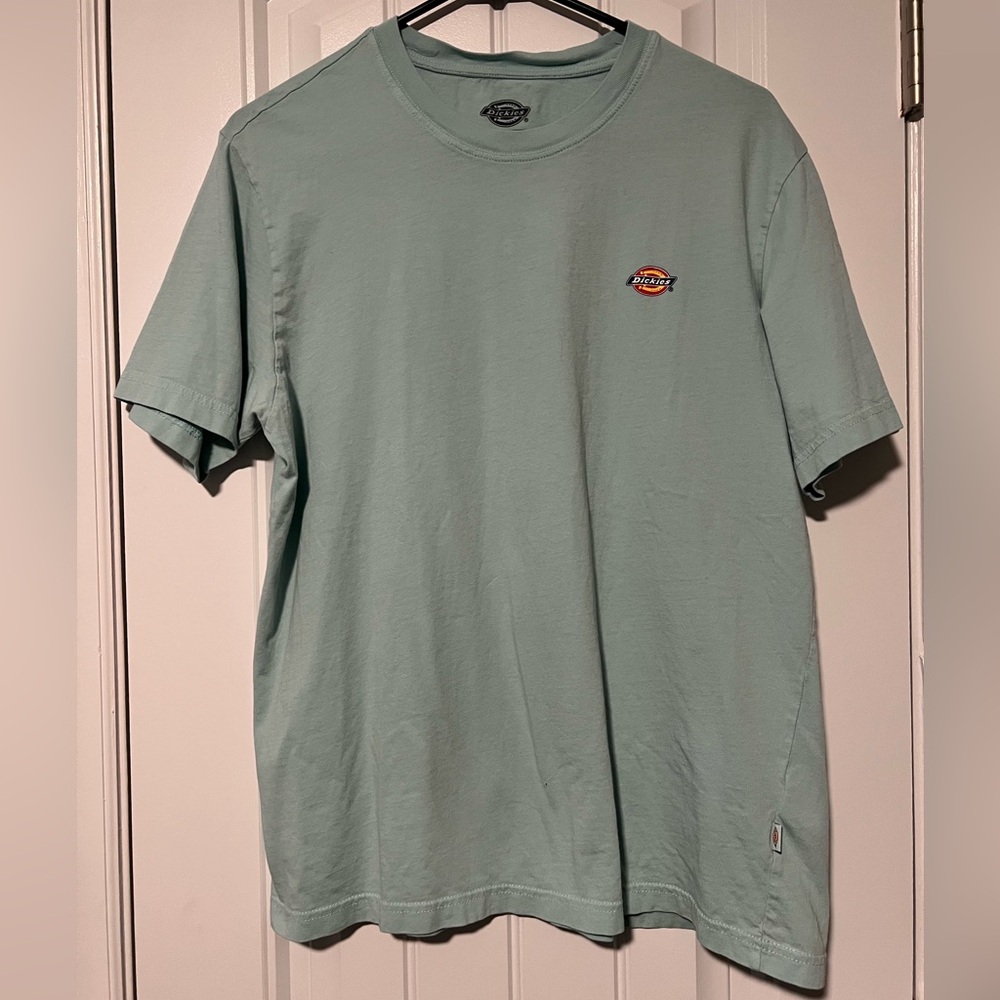 Dickies Men's Aqua Short Sleeve Tee